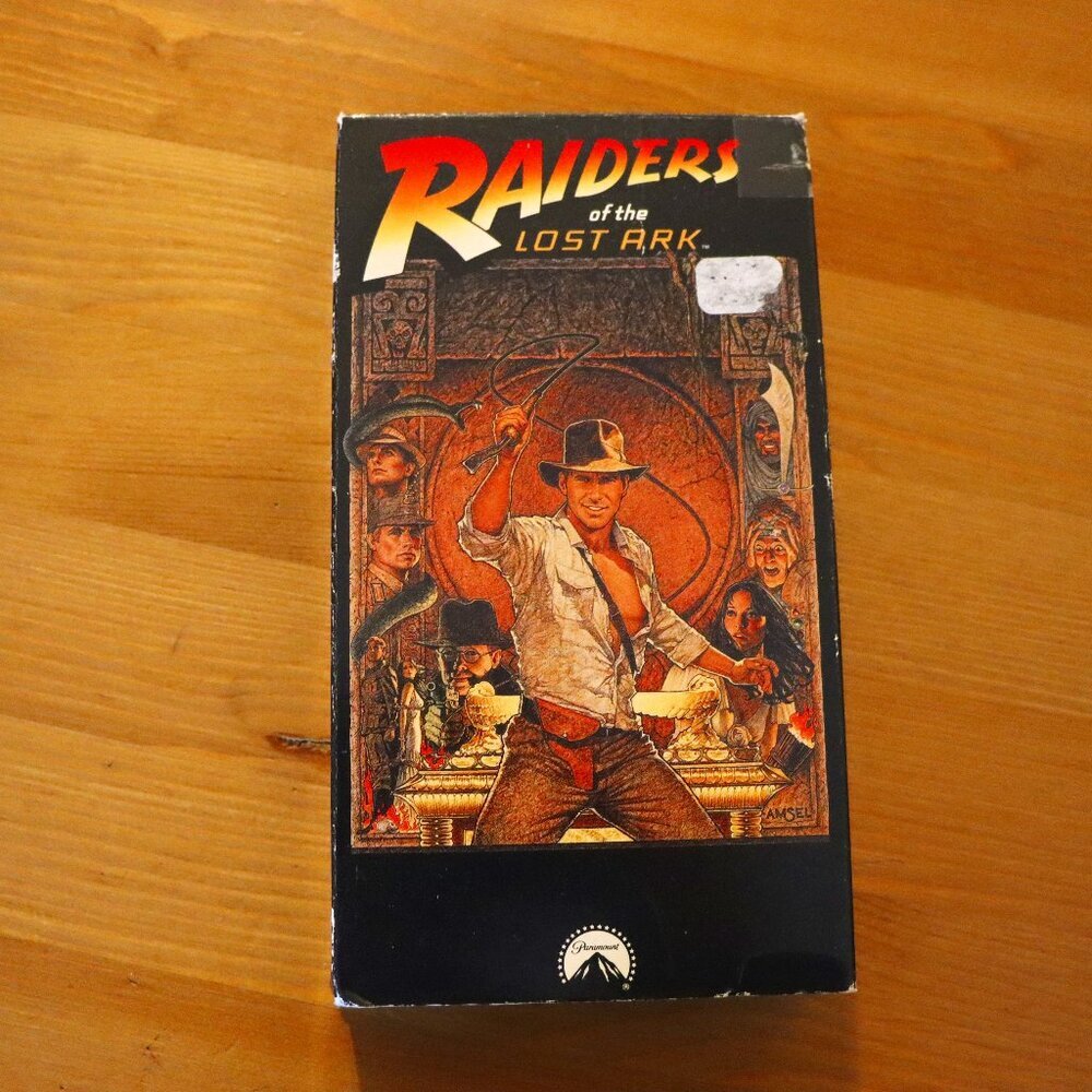 Raiders of the Lost Ark, VHS Tape, Used good condition.